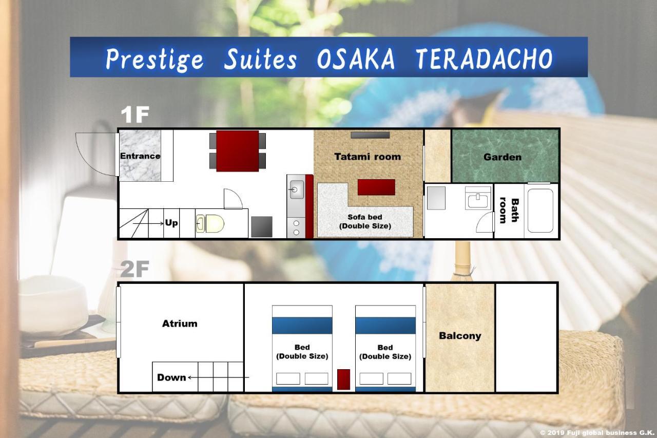 Prestige Suites Osaka Teradacho المظهر الخارجي الصورة